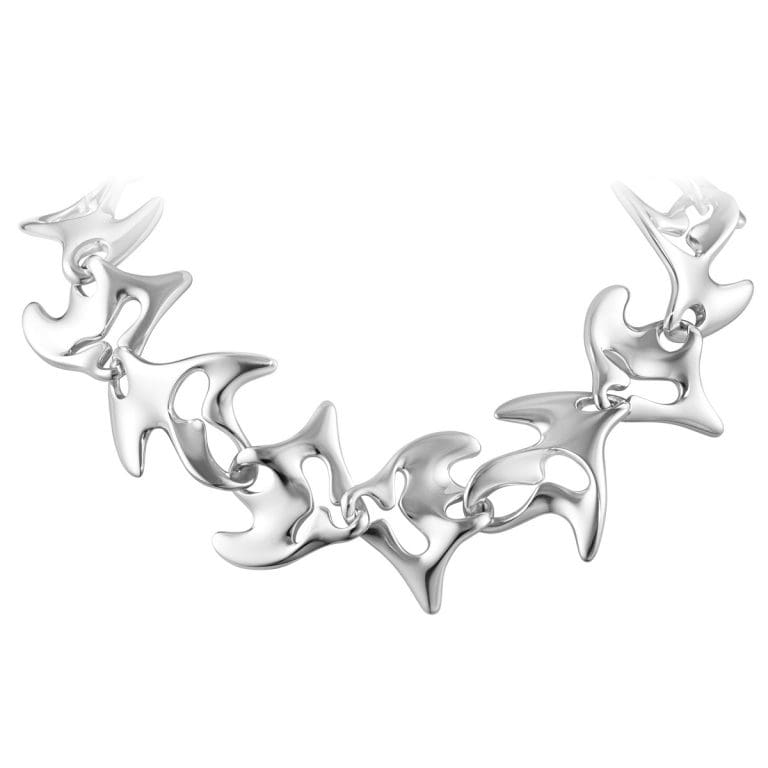 Georg Jensen sterling silver Archive necklace