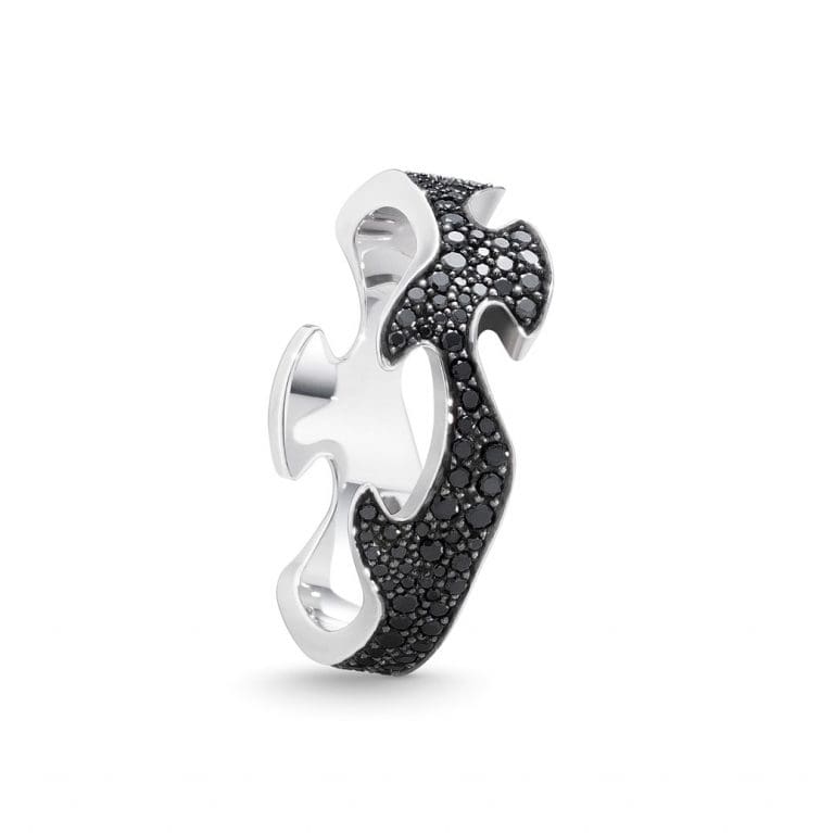 Georg Jensen Fusion centre ring with black diamonds 20000631_FUSION_CENTRE_RING_1370A_WG_BLACK_DIAMONDS_PAVÉ (2)