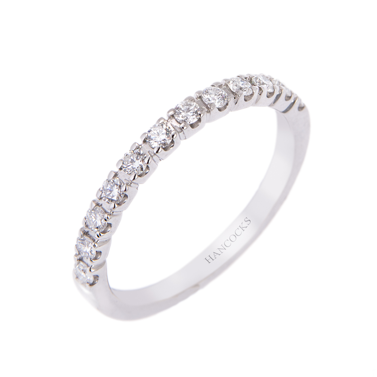 Cog Set Brilliant Cut Diamond Wedding Ring Hancocks Jewellers