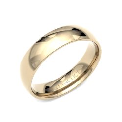 gents yellow gold wedding ring