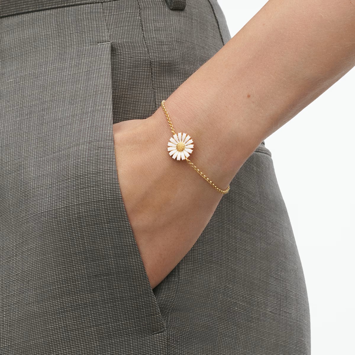 Georg Jensen GP Single Daisy Bracelet - Image 2