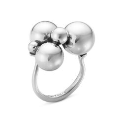 Moonlight Grapes Silver Ring