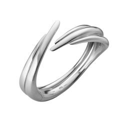 Arc Bangle in Sterling Silver