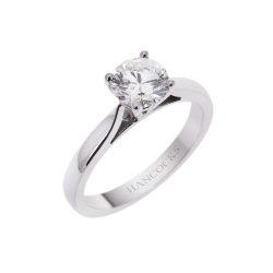 G Colour Brilliant Cut Diamond Ring