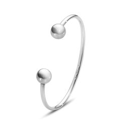 Georg Jensen Moonlight Grapes silver open bangle