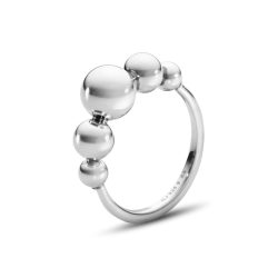 Georg Jensen Moonlight Grapes sterling silver ring