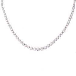 Brilliant Cut Diamond Necklet
