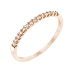 Fine 18ct Yellow Gold Diamond Set Wedding Ring