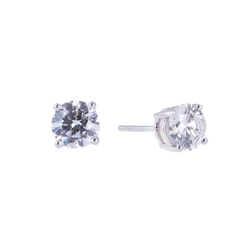 Brilliant Cut Diamond Stud Earrings