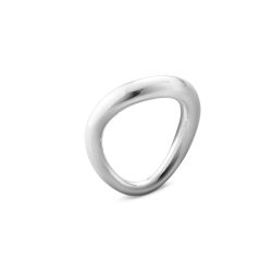Georg Jensen Offspring silver curved ring