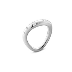 Georg Jensen Offspring diamond set ring