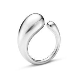 Georg Jensen Mercy sterling silver large ring