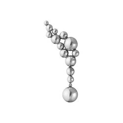Moonlight Grapes Silver Earcuff Single
