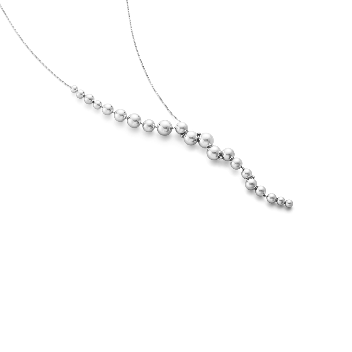 Georg Jensen Moonlight Grapes silver necklace - Image 3
