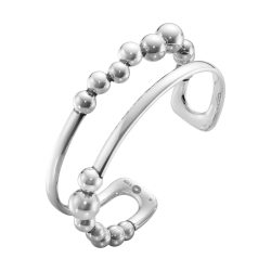 Silver Georg Jensen Moonlight Grapes bangle