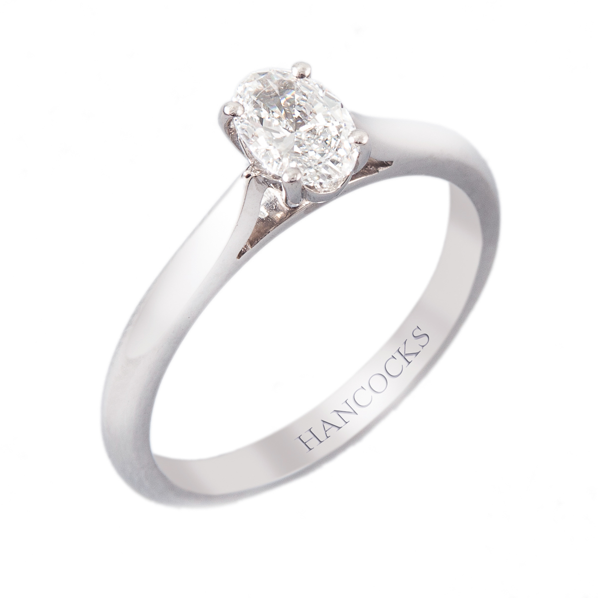 platinum diamond solitaire ring
