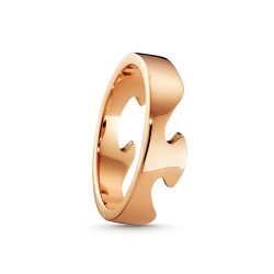 rose gold Fusion ring