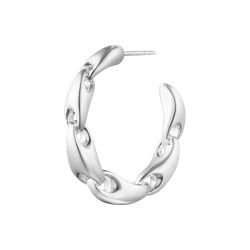 Reflect large chain hoop earrings