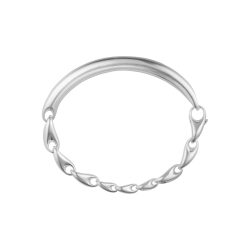 Georg Jensen silver Reflect ID bracelet