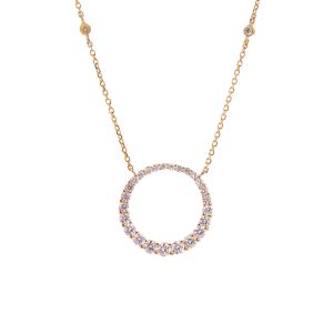 Purchase our Brilliant Cut Diamond Circle Pendant Here diamond-pendant