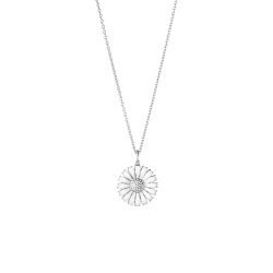 white daisy silver pendant georg jensen