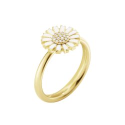 2025 Daisy gold plated Georg Jensen ring