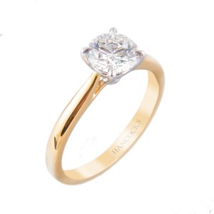 brilliant cut diamond ring