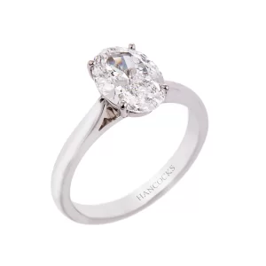 Oval Cut Diamond Ring