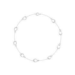silver Georg Jensen offspring necklace