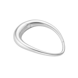 silver Offspring hinged bangle