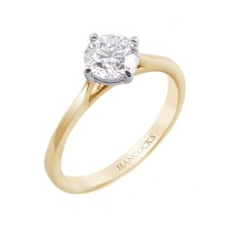 1.00ct brilliant cut diamond ring