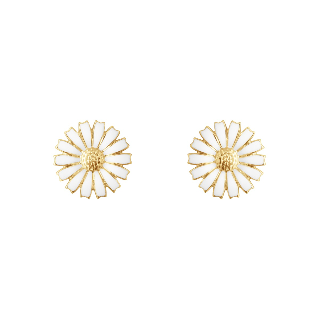 dandelion stud earrings