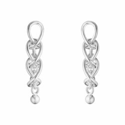 Weft earrings Georg Jensen