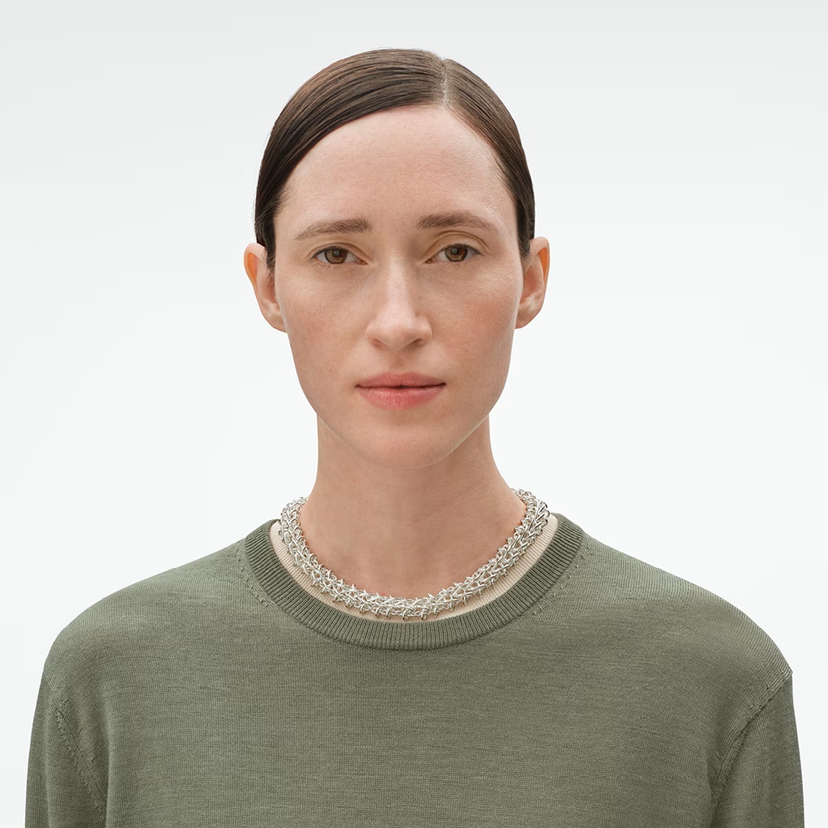 Weft Double Link Necklace Georg Jensen - Image 2