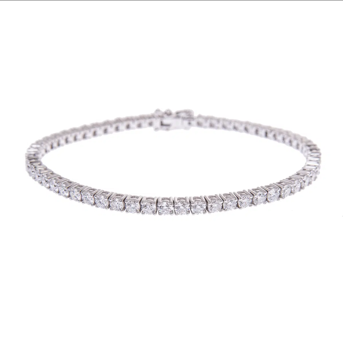 Diamond Bracelet product photo on white background
