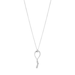 diamond set Mercy Twist pendant by Georg Jensen