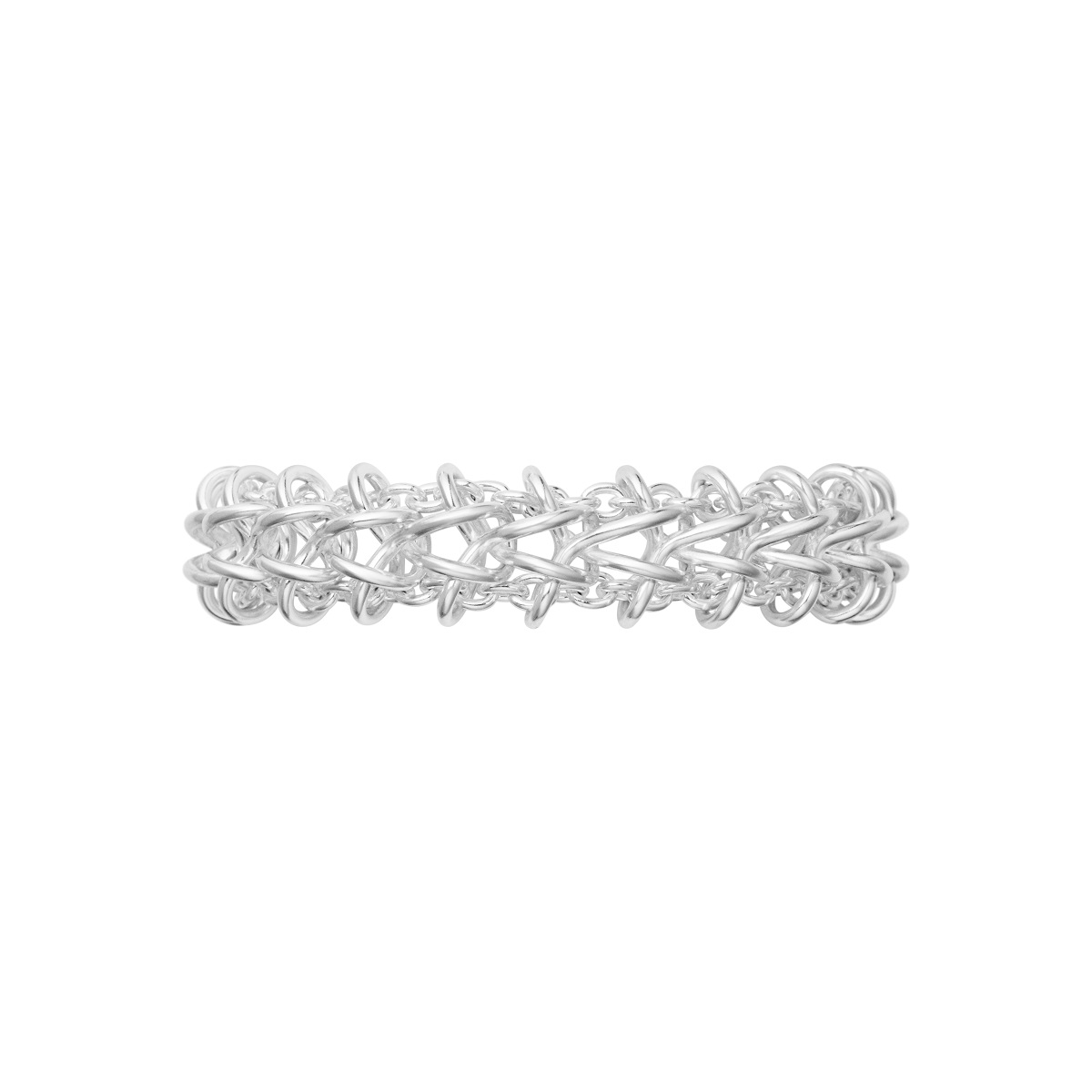Weft Double Link Bracelet Georg Jensen - Image 2