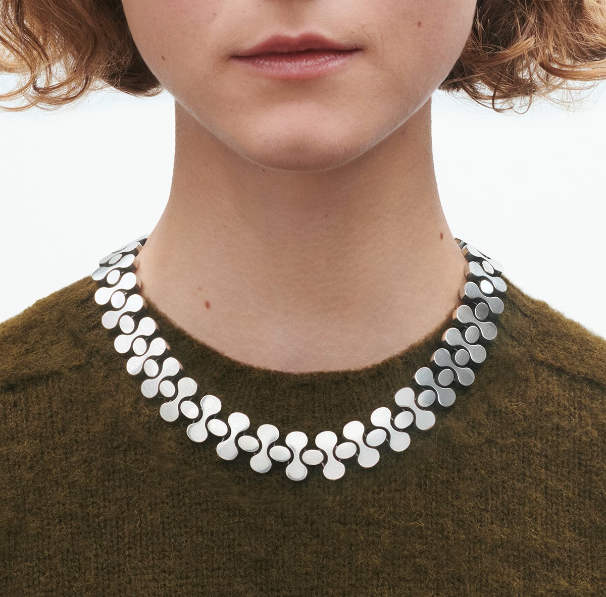 Georg Jensen sterling silver Archive necklace - Image 3