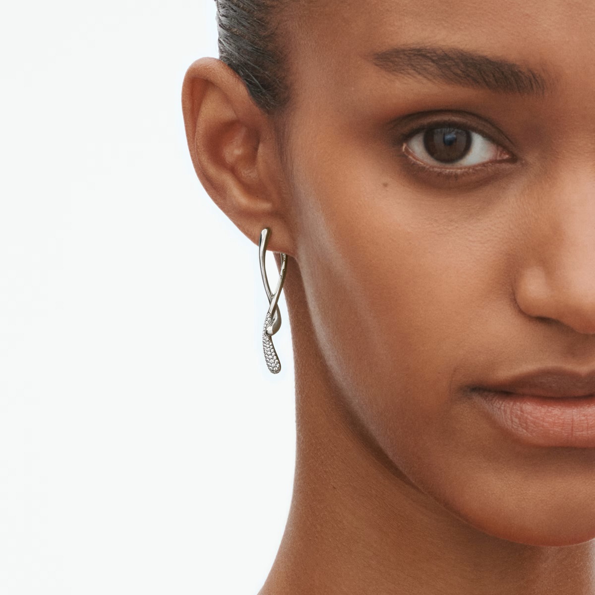 Georg Jensen Mercy Diamond Earrings - Image 3