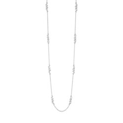 silver Georg Jensen Weft Sautoir necklace