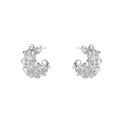 silver Georg Jensen Weft earrings