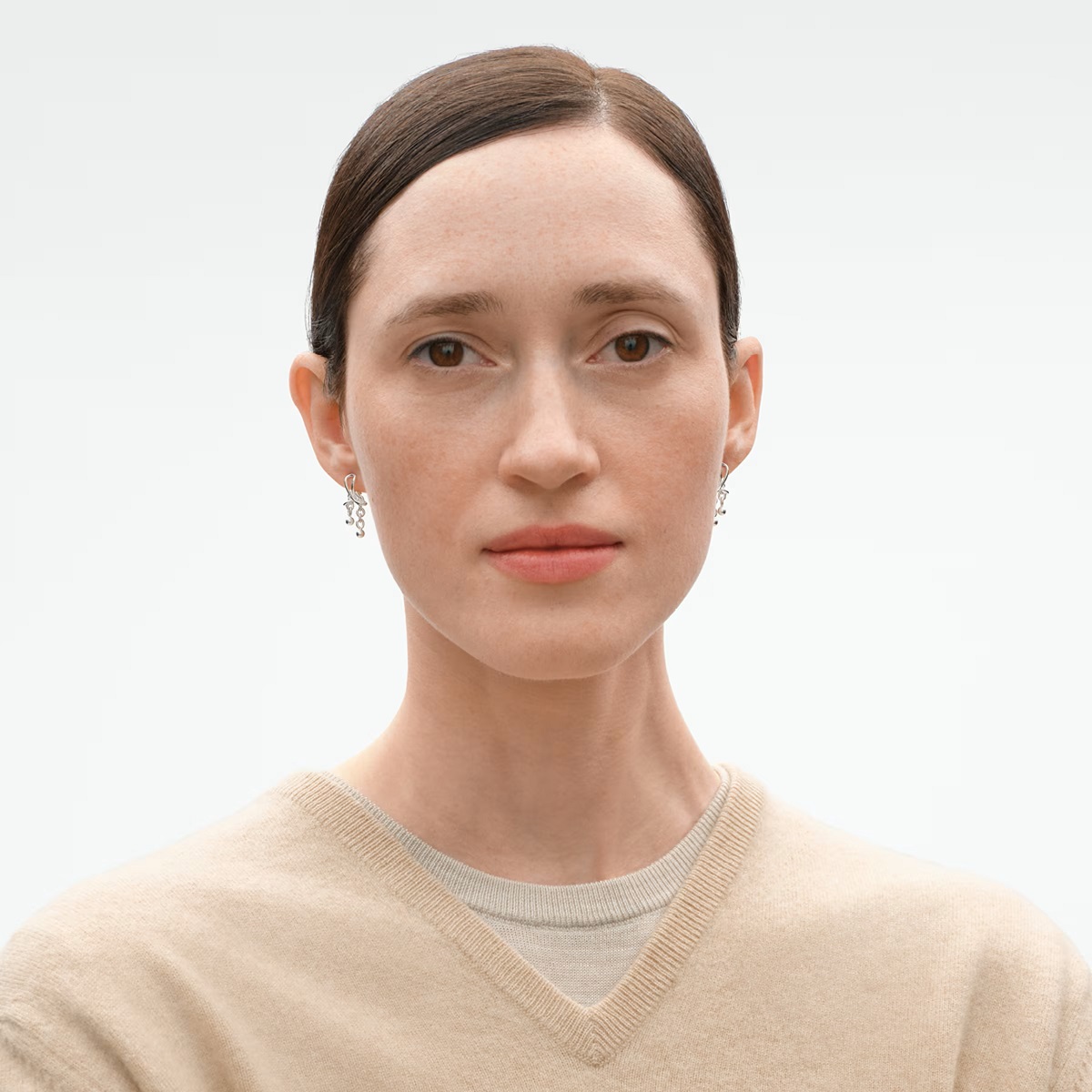 Weft Short Double Earrings Georg Jensen - Image 2