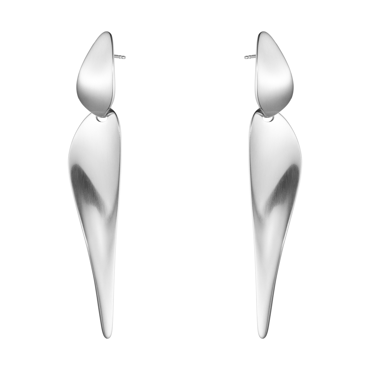 Nanna Ditzel silver earrings Georg Jensen
