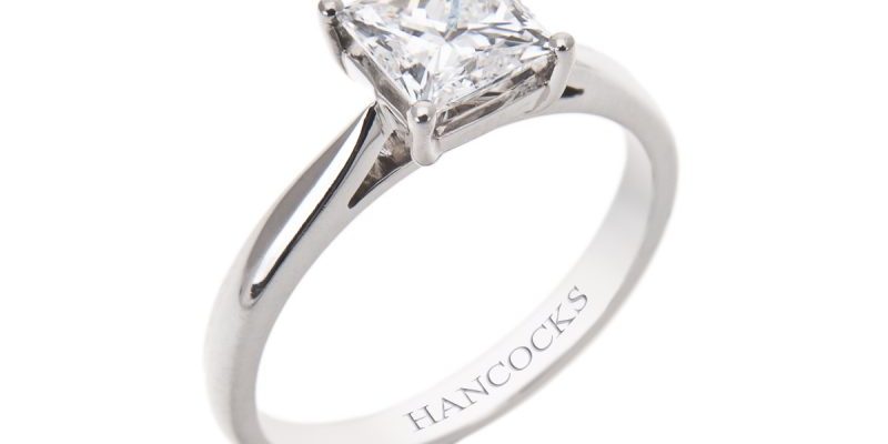 gia certificated 1 carat princess cut diamond ring 3H 40 800x800