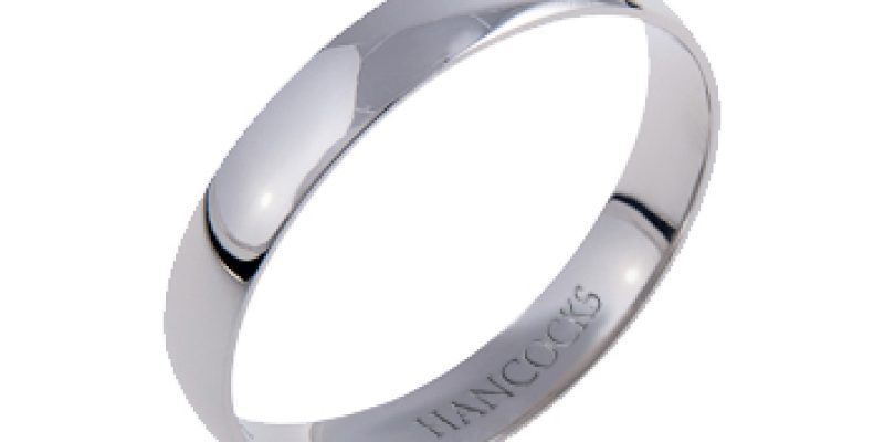 Platinum Gents Wedding Band