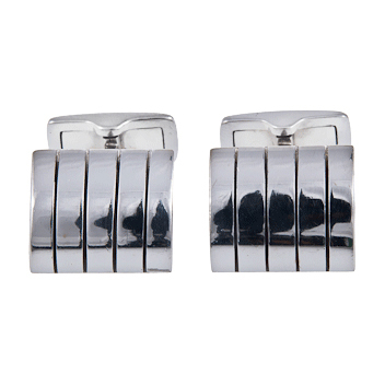 18ct White Gold Cufflinks